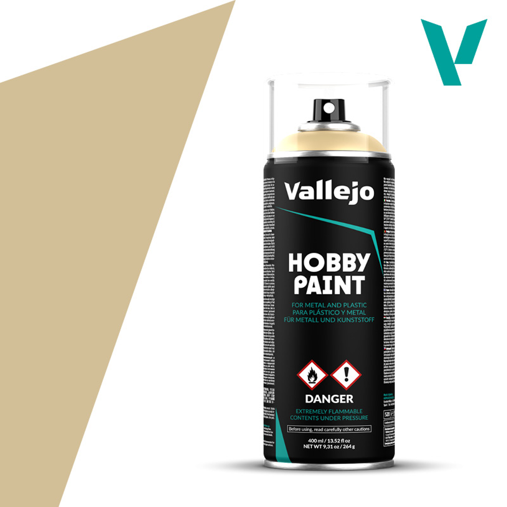Vallejo Hobby Paint Aerosol: Bonewhite (400ml)