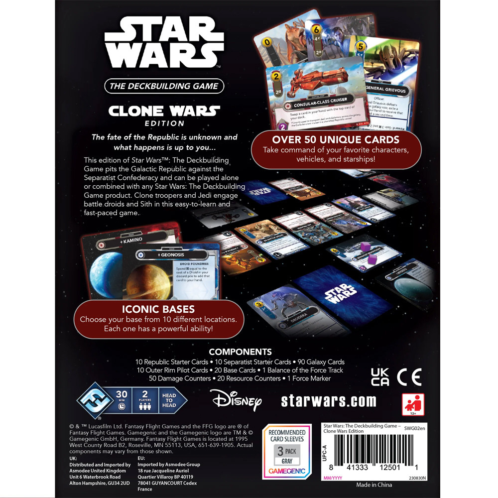 Star Wars: The Deckbuilding Game - Core Set (Clone Wars Edition)