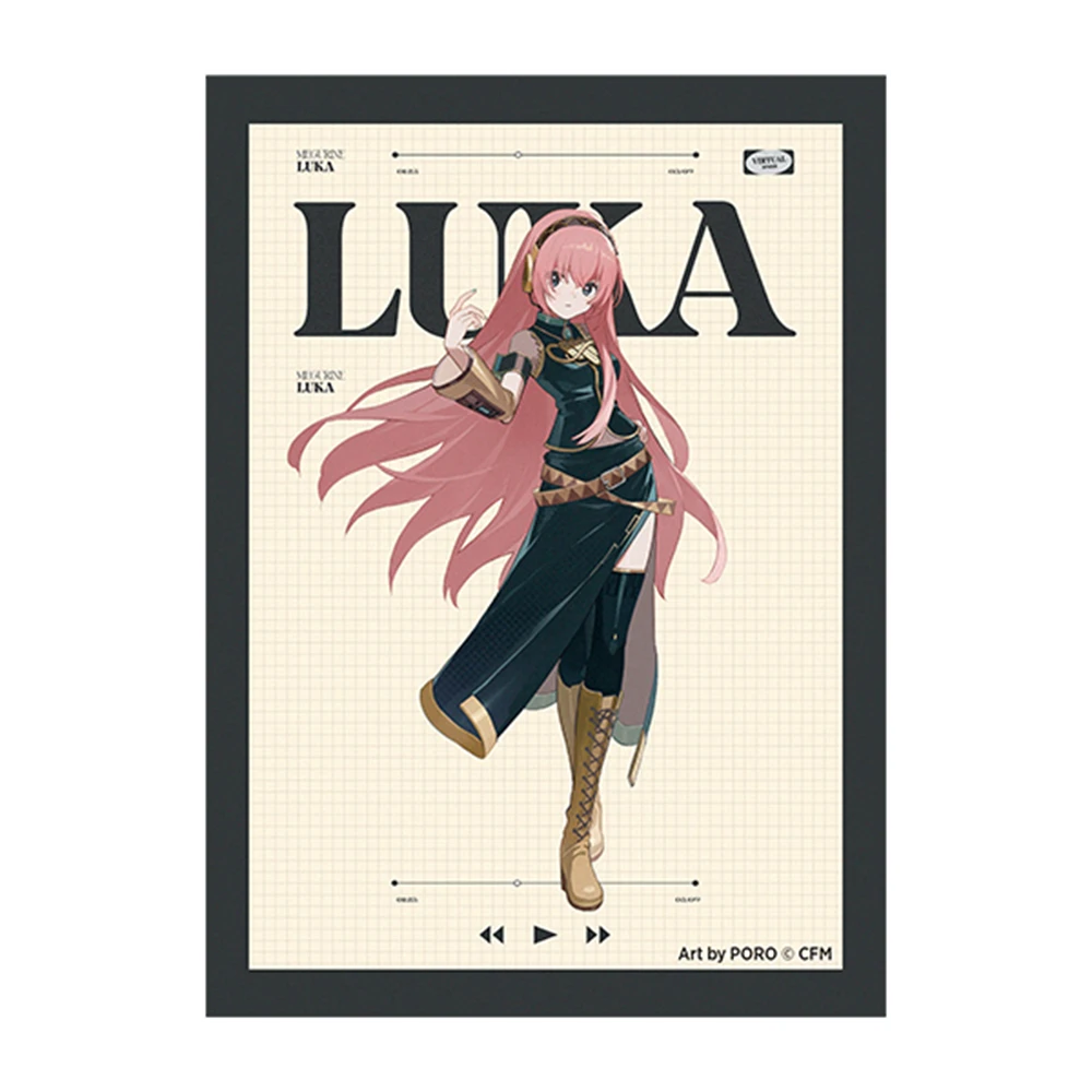 Hatsune Miku Deck Protectors in Clear Box: Retro Soundscapes - Luka (100) (Preorder)