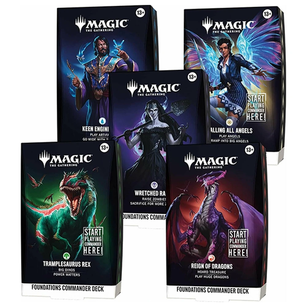 MTG: Foundations - Starter Commander Deck - Set of 5 (Preorder)