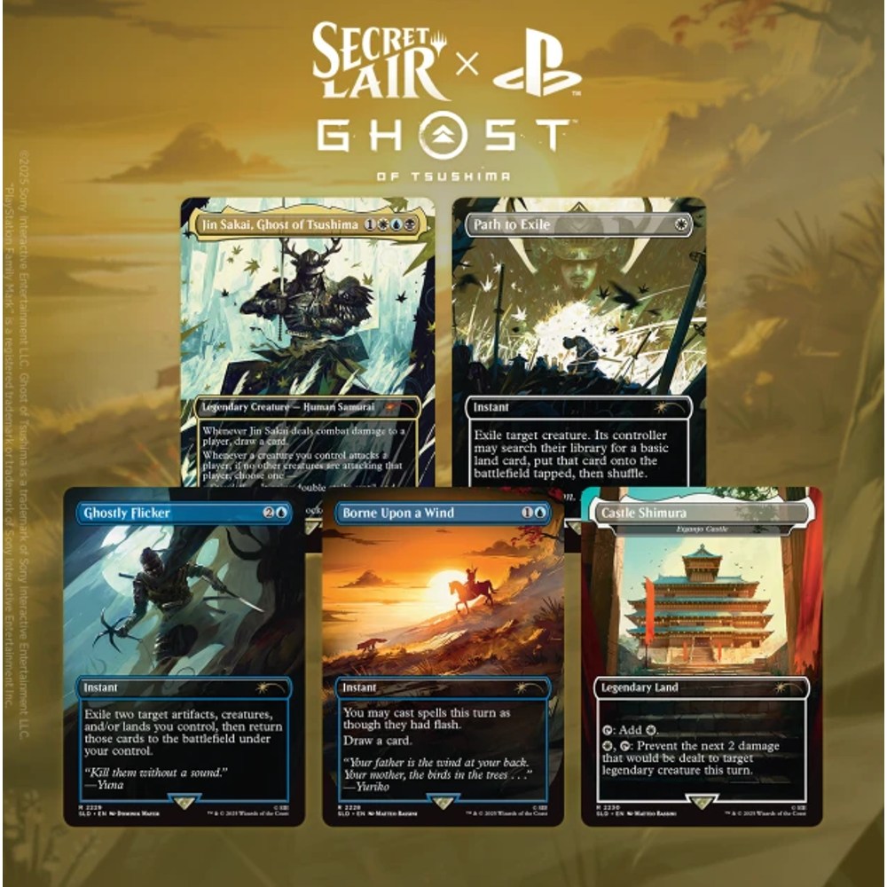 MTG: Secret Lair x Ghosts of Tsushima (Non-Foil)