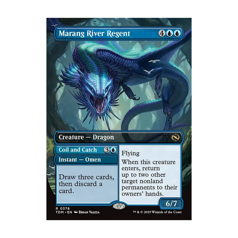 Marang River Regent // Coil and Catch - Tarkir: Dragonstorm (Near Mint)