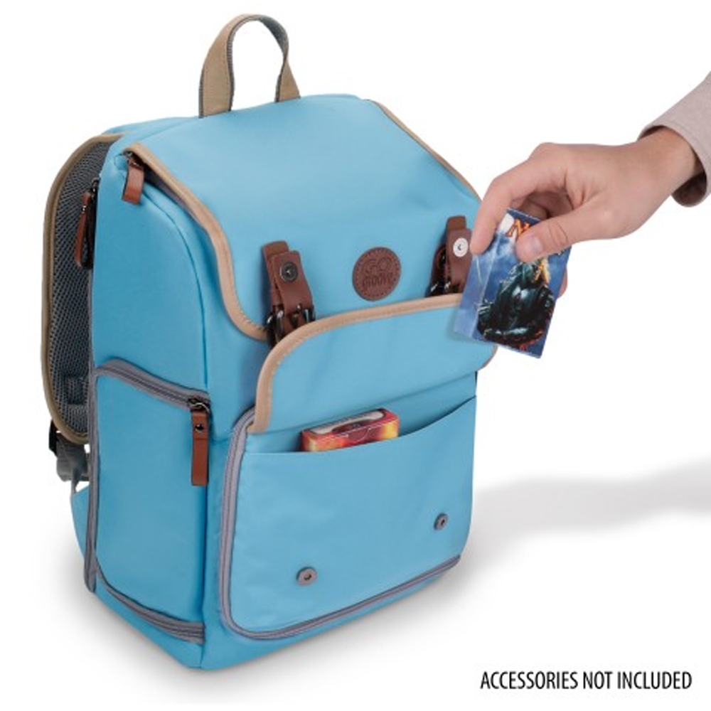 ENHANCE Card Storage Backpack: Mid-size Blue (Designer Edition) (Clearance)