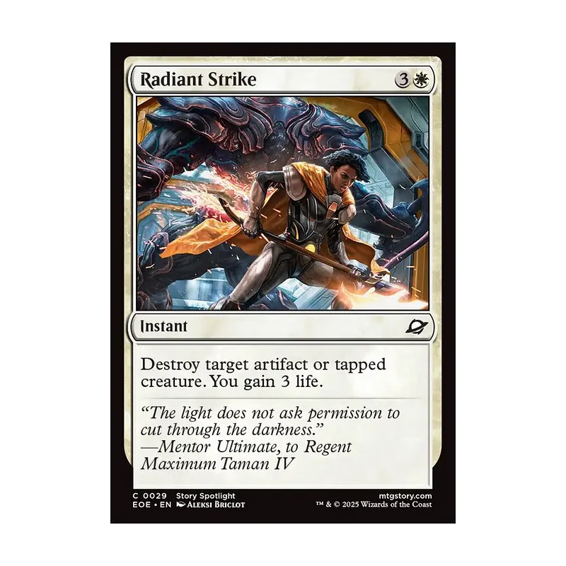 Radiant Strike - Edge of Eternities (Near Mint)