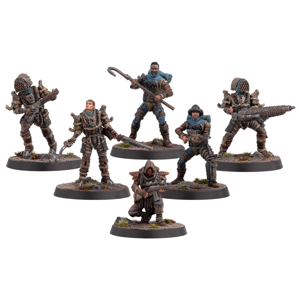 Fallout: Miniatures - Raiders - Trappers