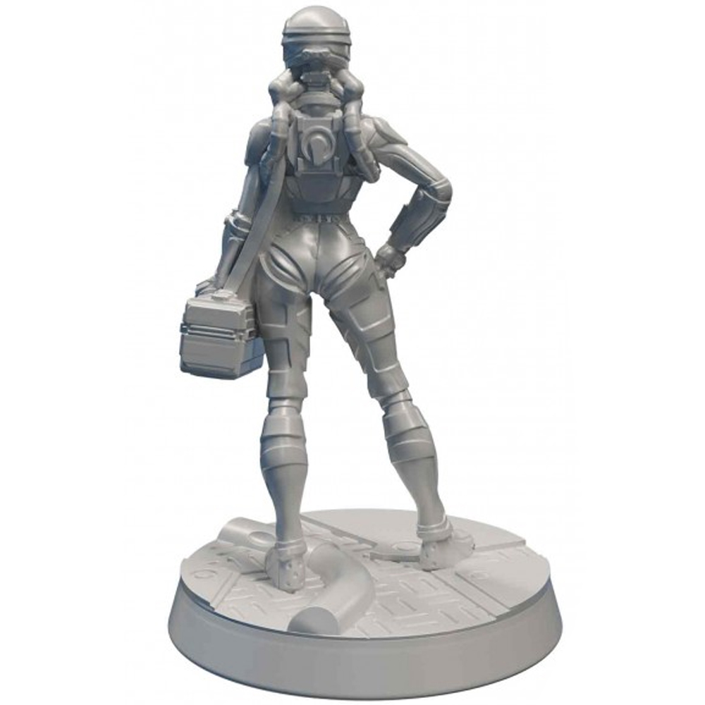 Starfinder Masterclass Miniatures: Human Ace Pilot