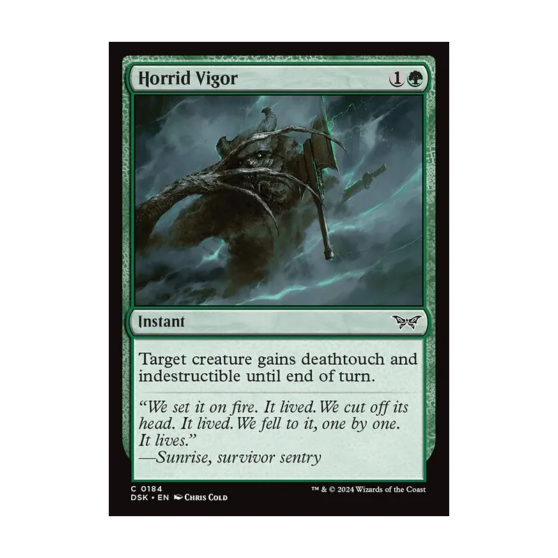 Horrid Vigor - Duskmourn: House of Horror (Near Mint)