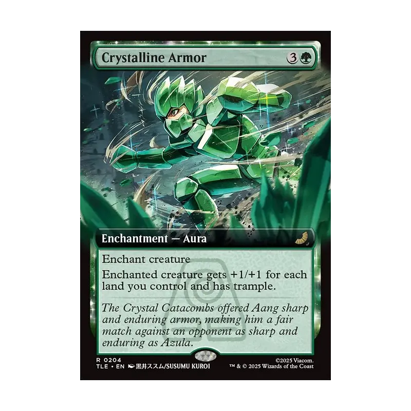 Crystalline Armor (Extended Art) - Avatar: The Last Airbender Eternal (Near Mint)