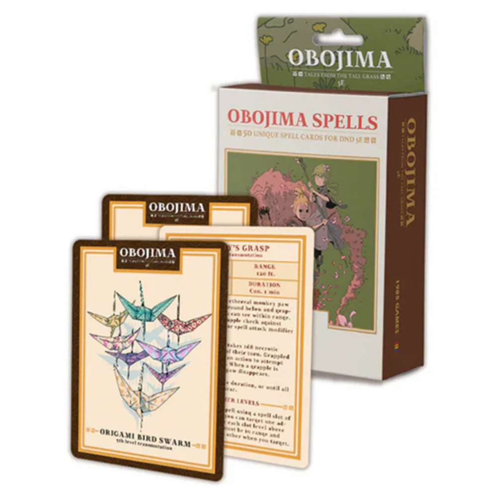 Obojima: Spell Deck (D&D 5E Compatible) (Preorder)