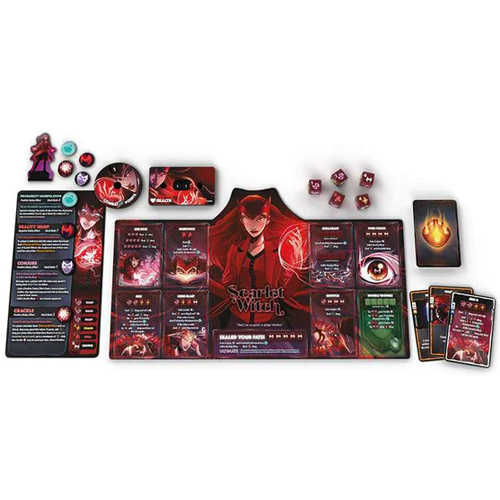 Marvel Dice Throne: 4-Hero Box (Scarlet Witch, Thor, Loki, & Spider-Man)