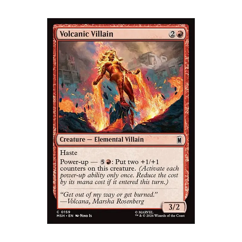 Volcanic Villain - Marvel Super Heroes (Near Mint)