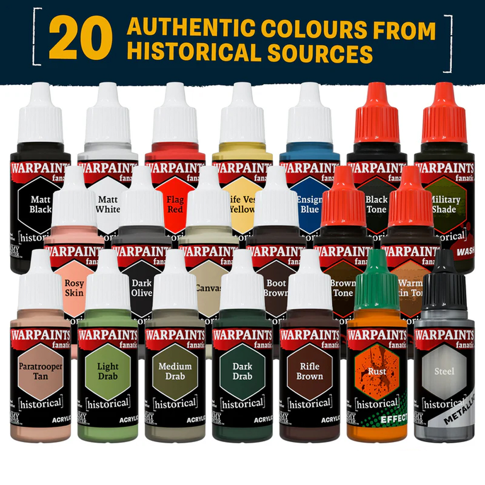Warpaints Fanatic: Historical WWII - American Paint Set
