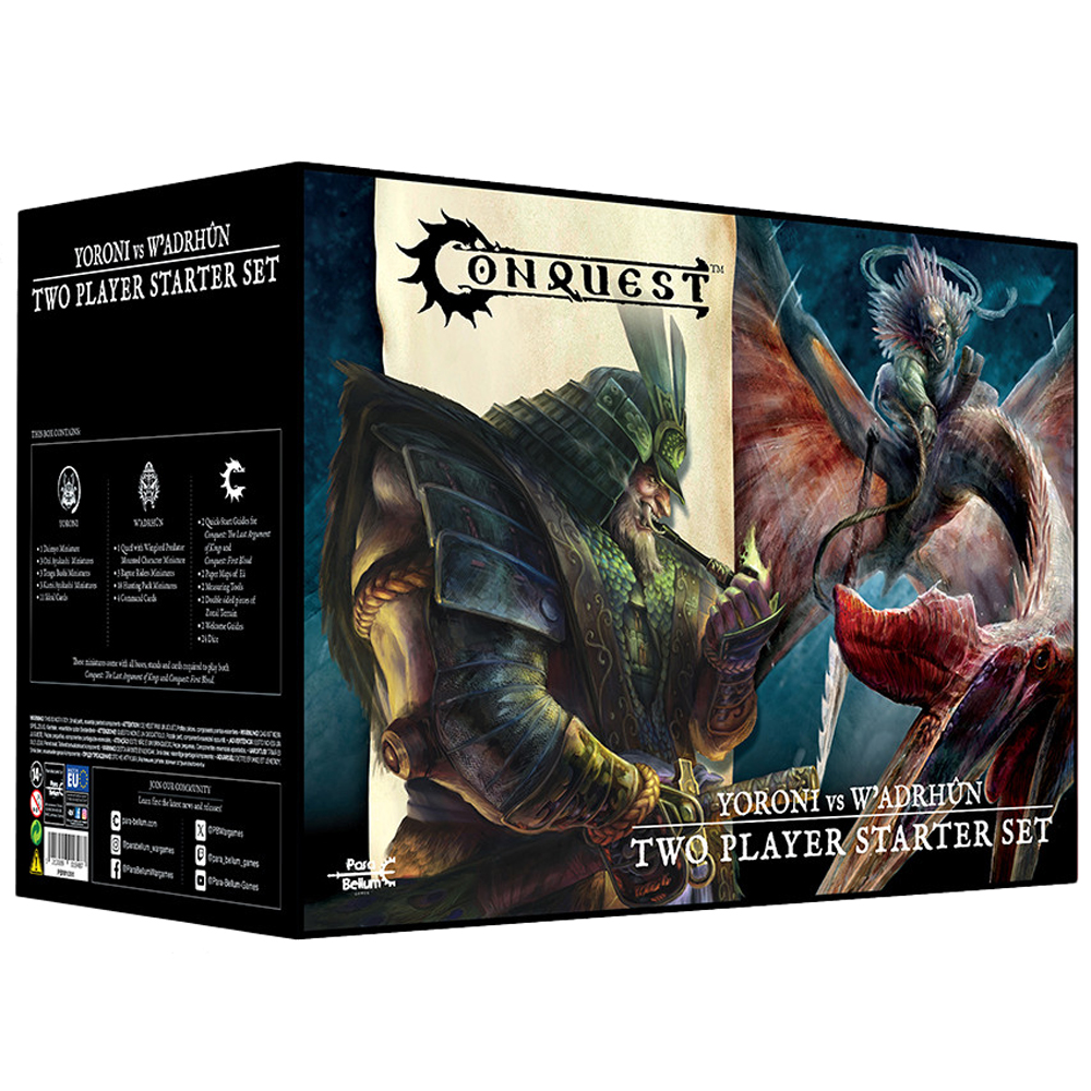 Conquest: 2-Player Starter Set - Yoroni vs W'adrhun