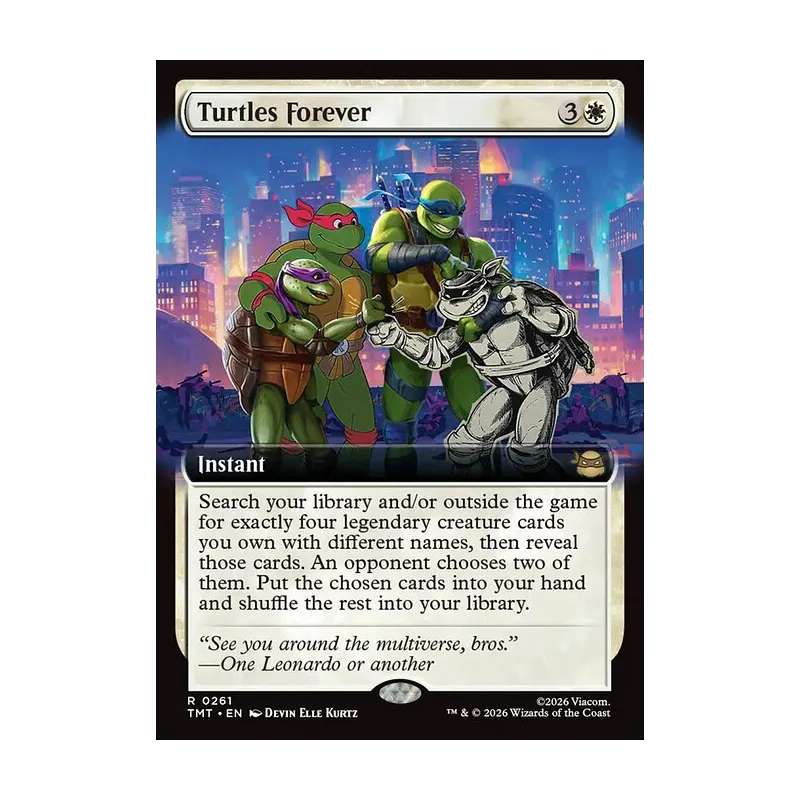 Turtles Forever (Extended Art) - Teenage Mutant Ninja Turtles (Near Mint)