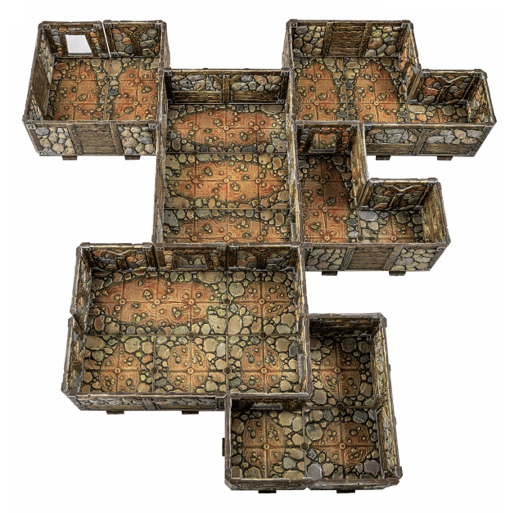 Dungeons & Lasers PrismaCast Pre-Painted: Abandoned Mines
