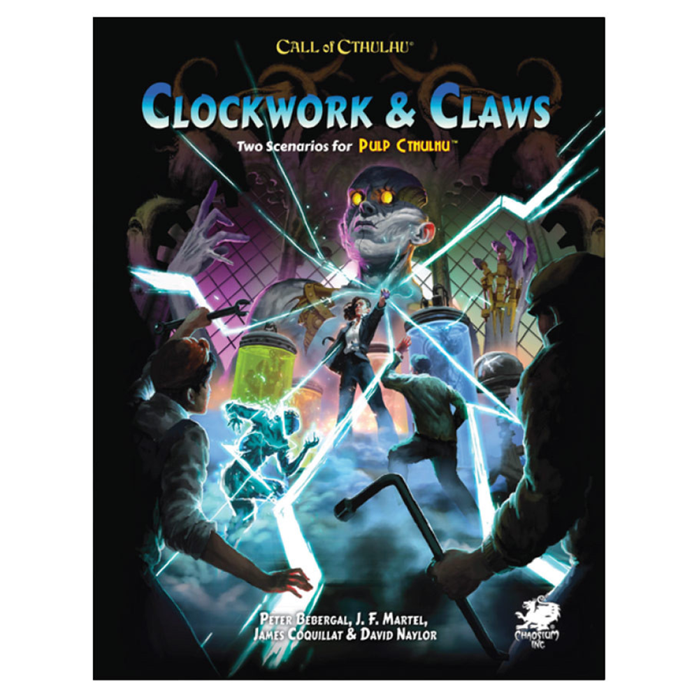 Call of Cthulhu 7E RPG: Pulp Cthulhu - Clockwork & Claws
