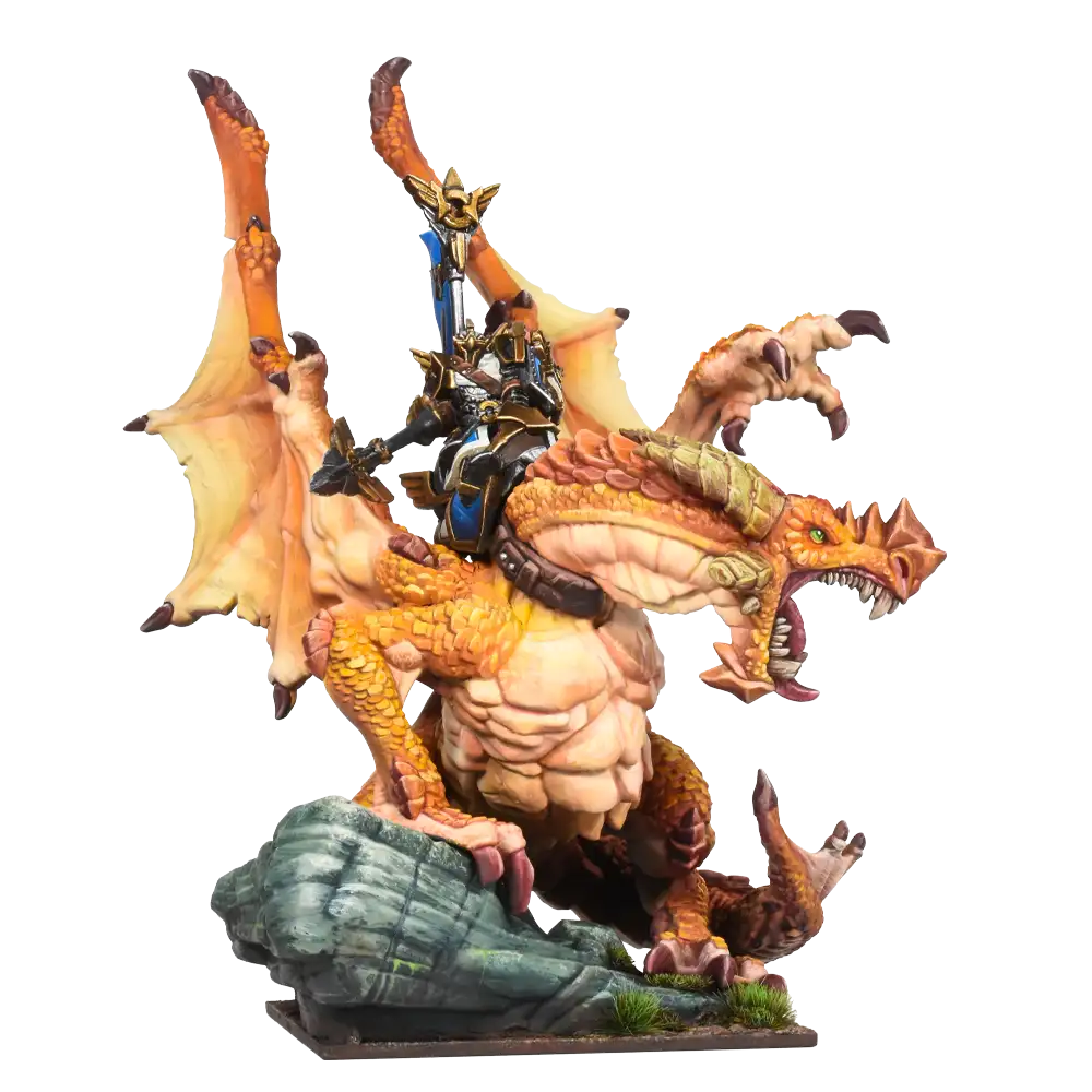 Kings of War: High Paladin on Dragon (New Arrival)