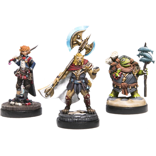 Adventures & Academia Miniatures: First Class - Arcane & Might