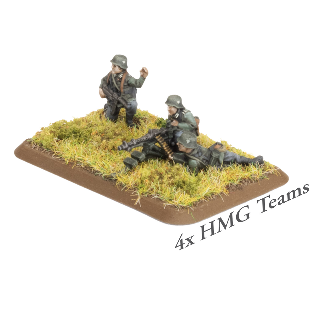 Flames of War WW2: German - Machine-Gun & Mortar Platoons