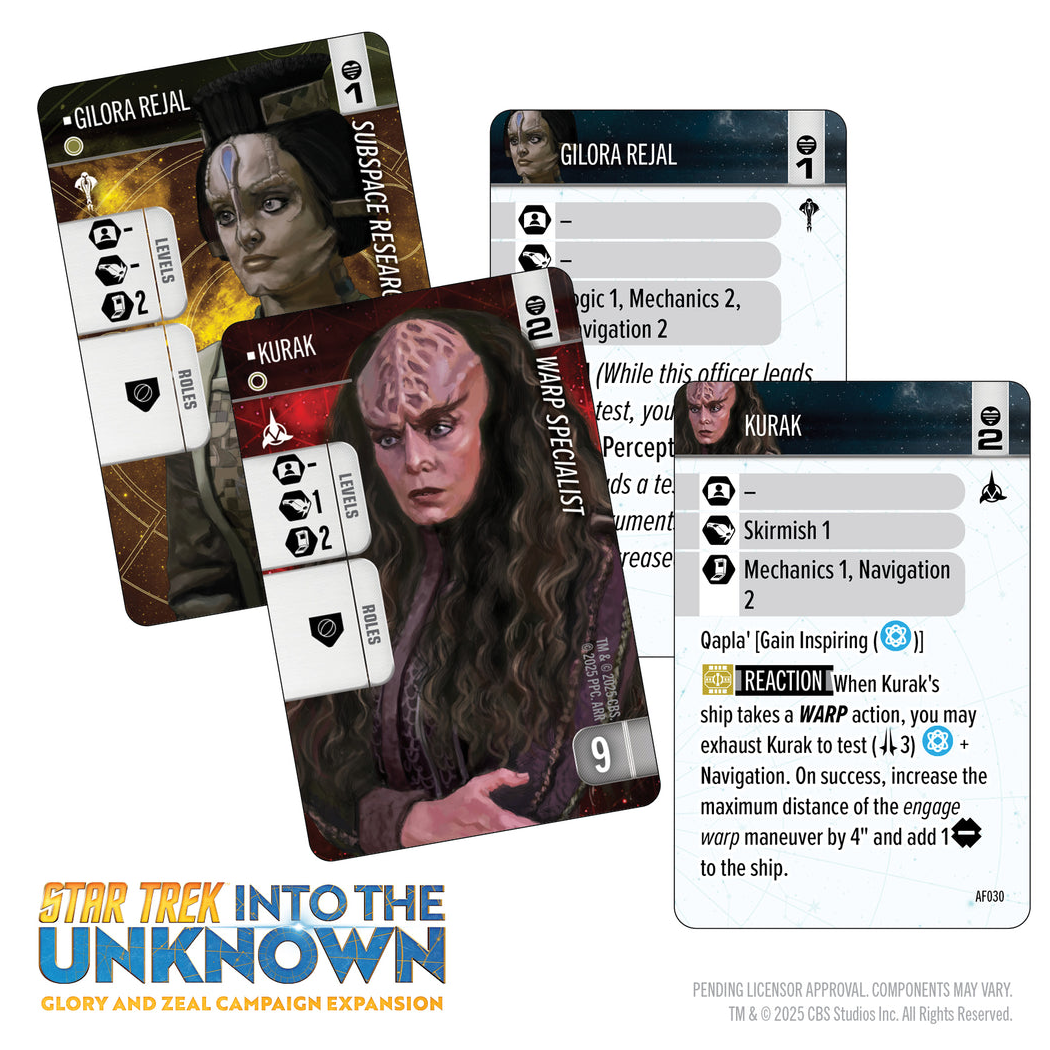 Star Trek: Into the Unknown - Glory & Zeal Campaign Expansion (Preorder)