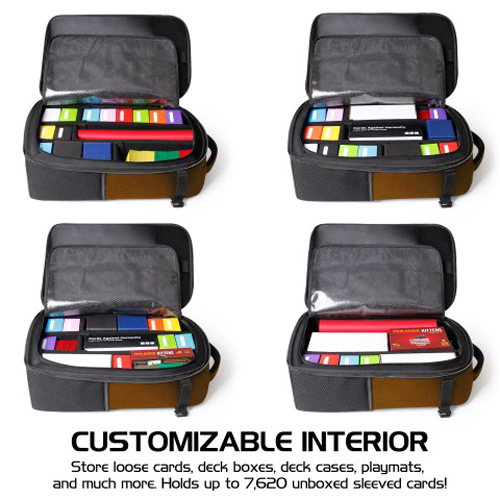 ENHANCE Card Storage Backpack: Brown (Collector's Edition) (Clearance)