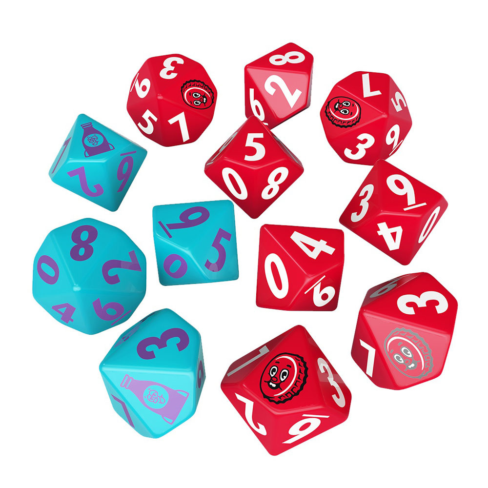 Fallout Factions: Dice Set - Nuka-Cola