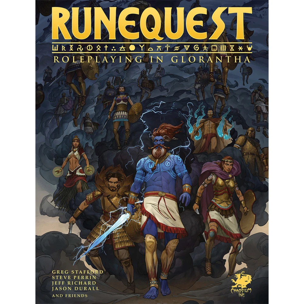 RuneQuest RPG: Roleplaying in Glorantha - Core Rulebook (New Arrival)