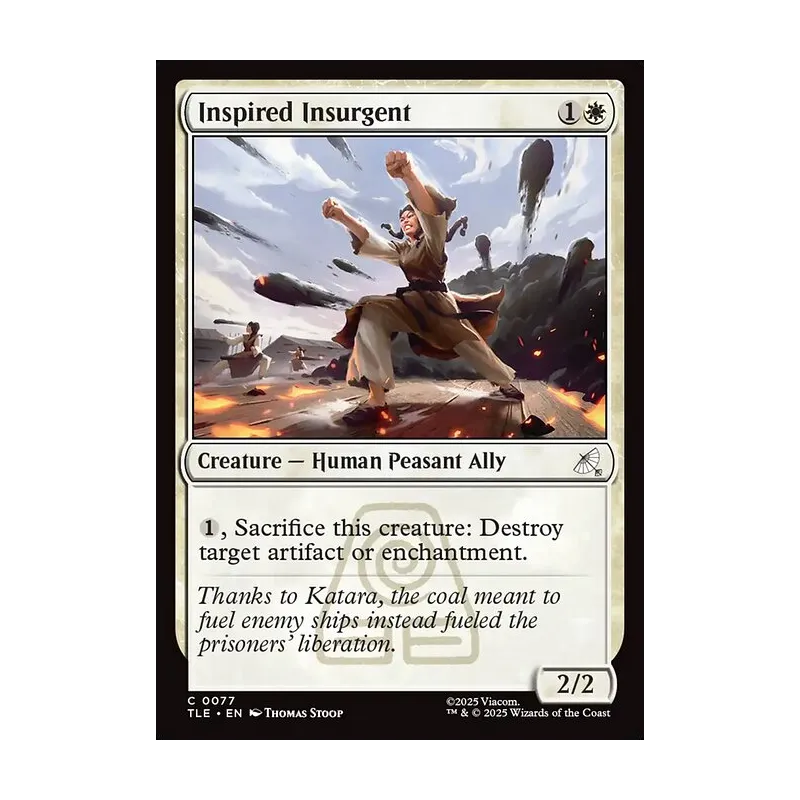Inspired Insurgent - Avatar: The Last Airbender Eternal (Near Mint)