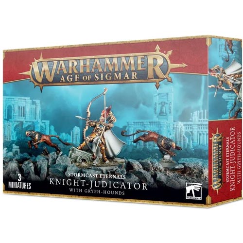 Warhammer Age of Sigmar: Stormcast Eternals - Knight-Judicator with Gryph-hounds