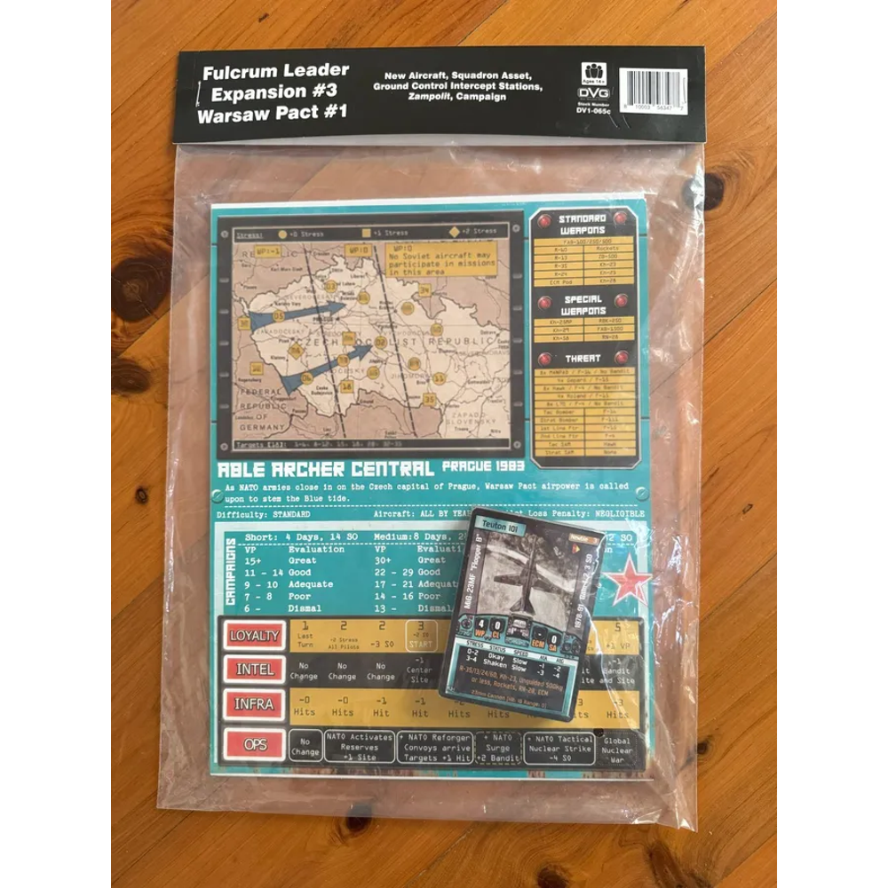 Fulcrum Leader: Expansion 3 - Warsaw Pact (DDR, Pol, Cz)