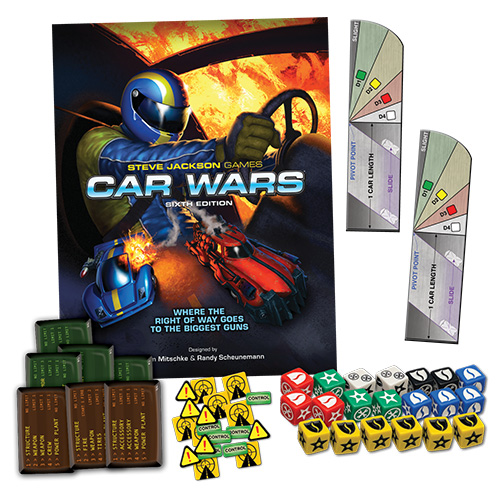Car Wars 6E: Two-Player Starter Set - Blue/Green