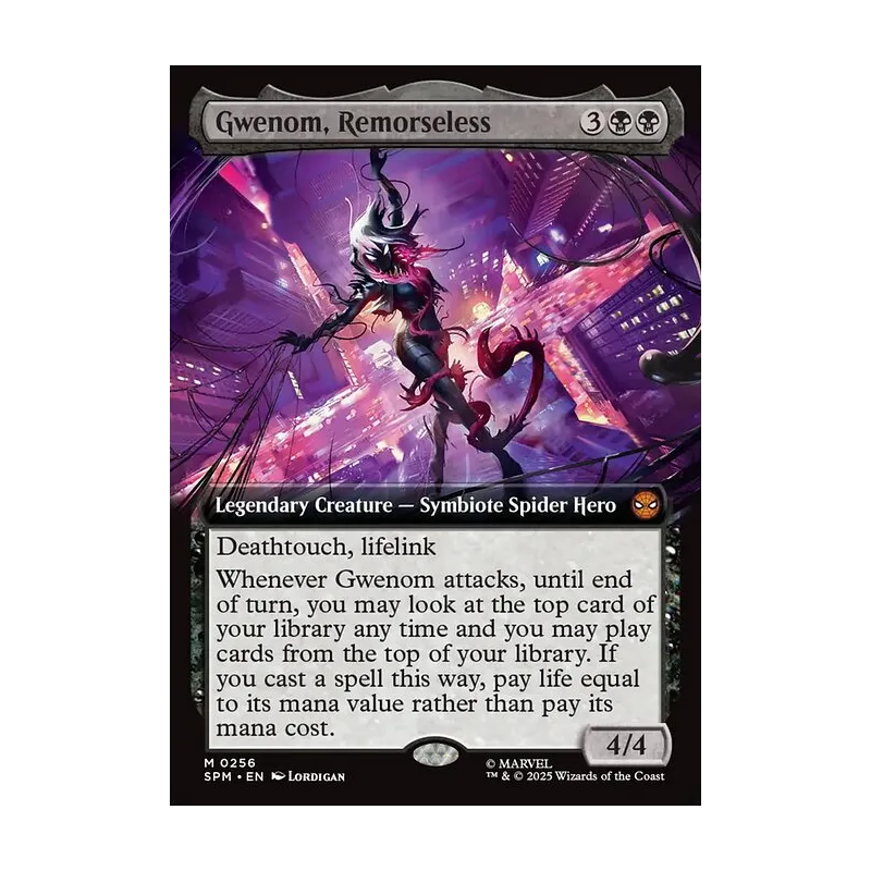 Gwenom, Remorseless (Extended Art) - Marvel's Spider-Man (Near Mint)