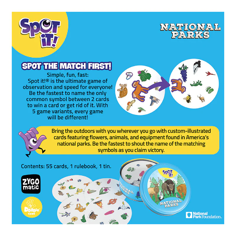 Spot It: National Parks