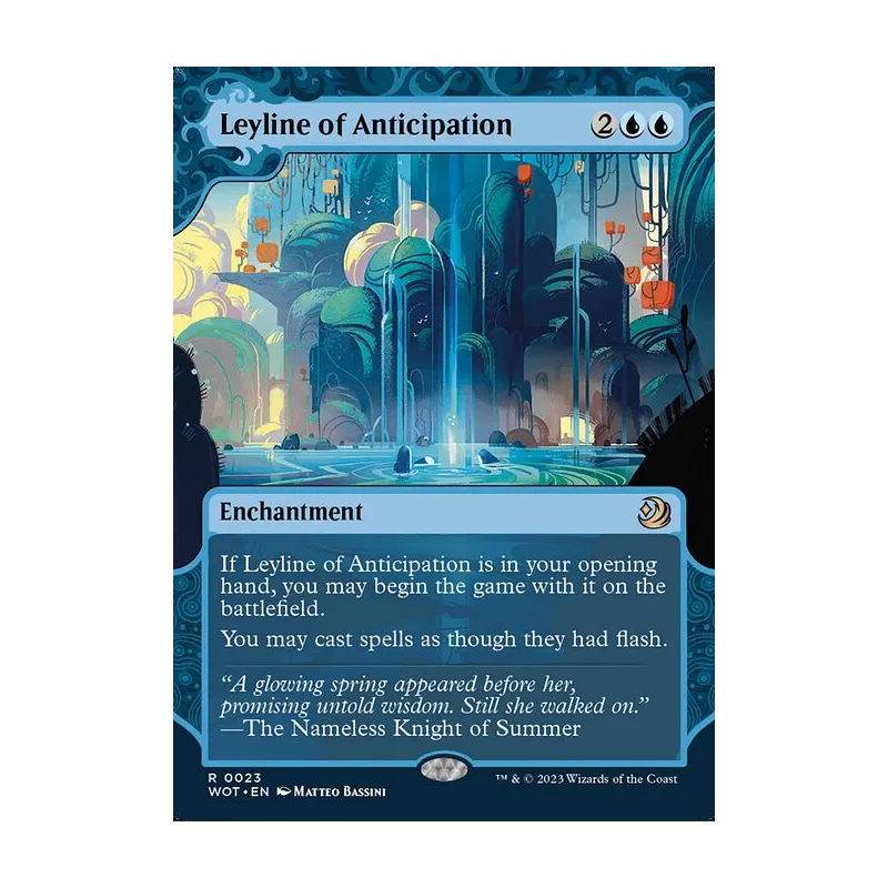 Leyline of Anticipation - Wilds of Eldraine: Enchanting Tales (Near Mint)