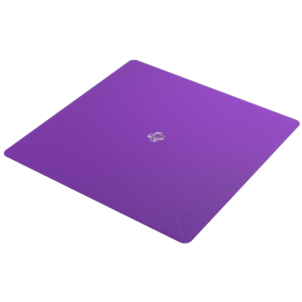 Magnetic Dice Tray: Square Black/Purple