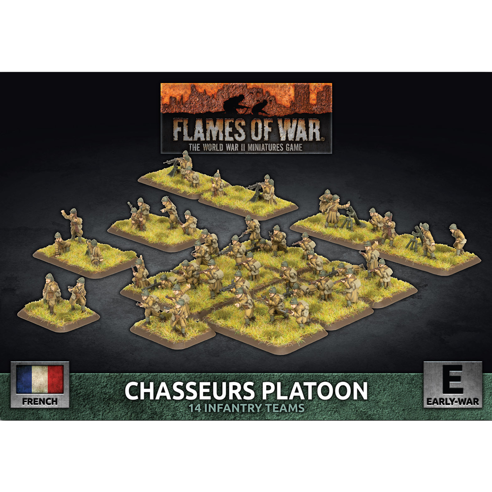 Flames of War WW2: Chasseurs Platoon