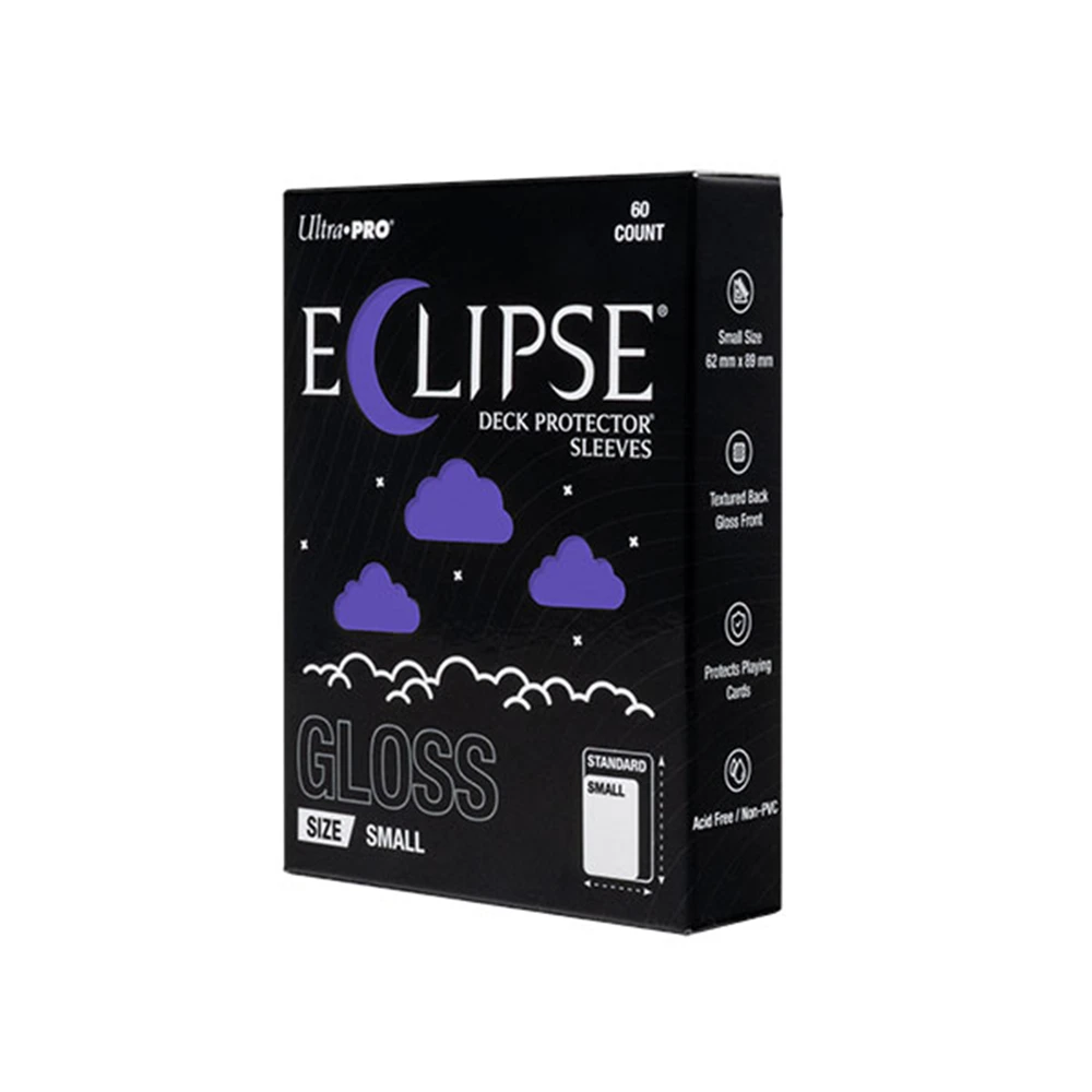 Deck Protector Small Sleeves: Eclipse Gloss - Royal Purple (60) (Preorder)
