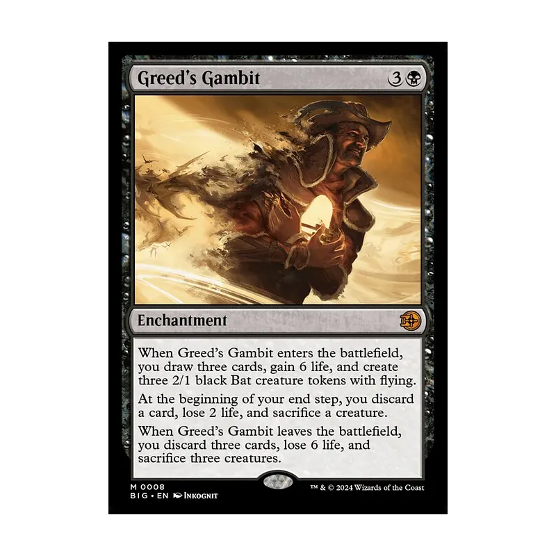 Greed's Gambit - The Big Score (Near Mint)
