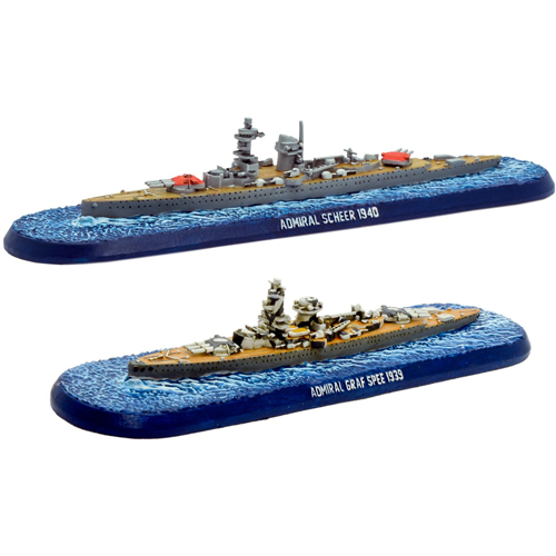 Victory at Sea: Kriegsmarine - Admiral Graf Spee & Admiral Scheer