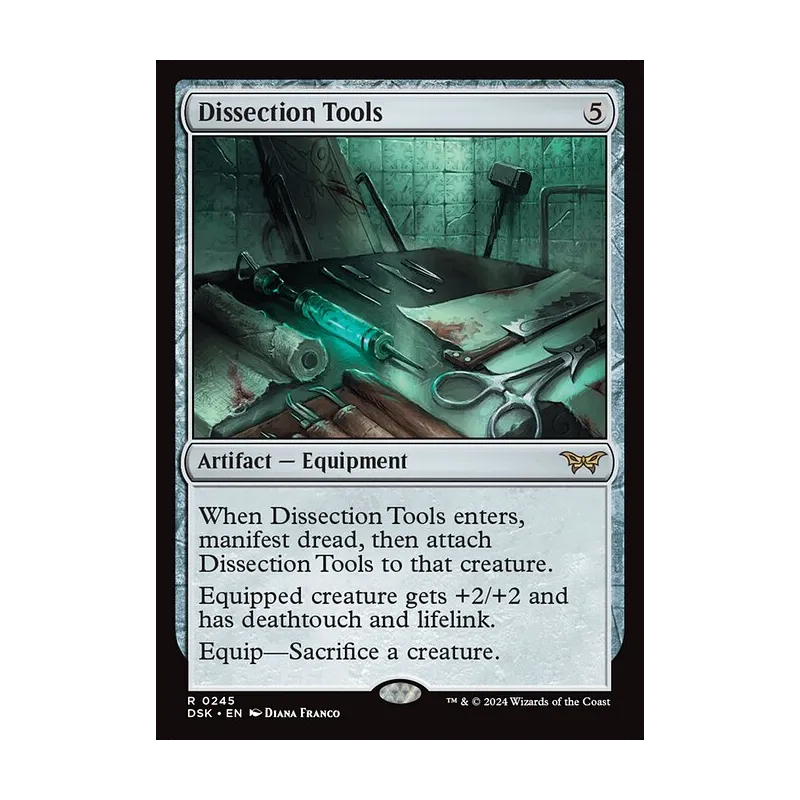 Dissection Tools - Duskmourn: House of Horror (Foil Near Mint)