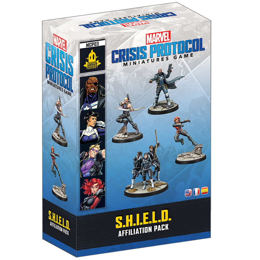 Marvel Crisis Protocol: S.H.I.E.L.D Affiliation Pack