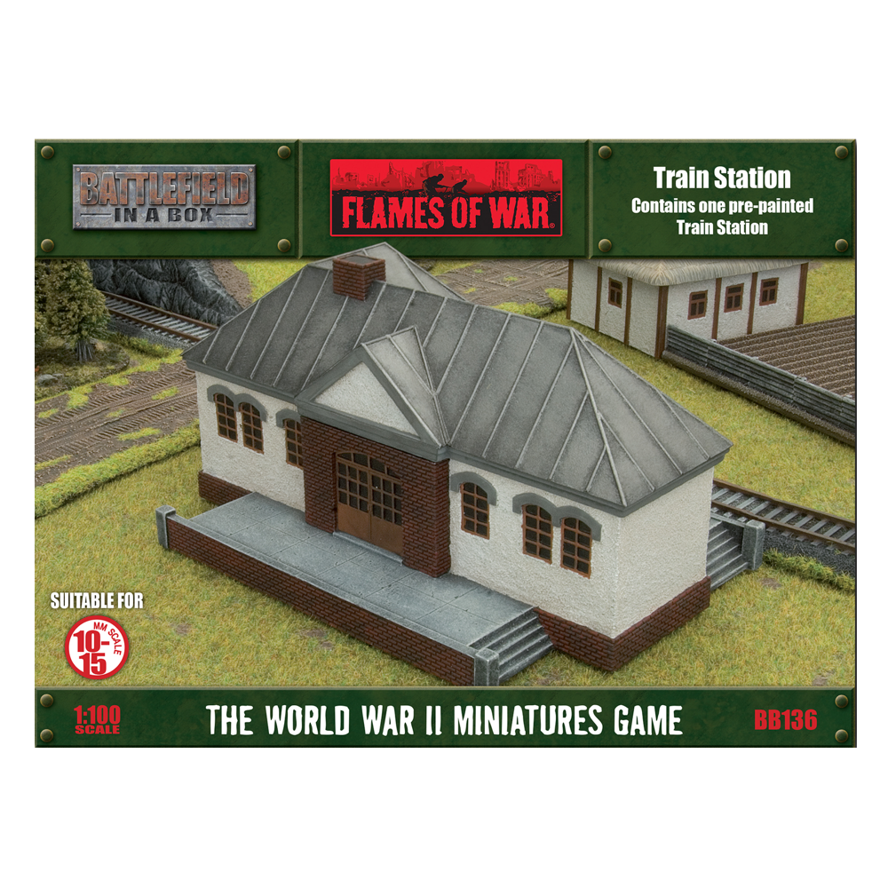 Battlefield in a Box: Flames of War - Train Station