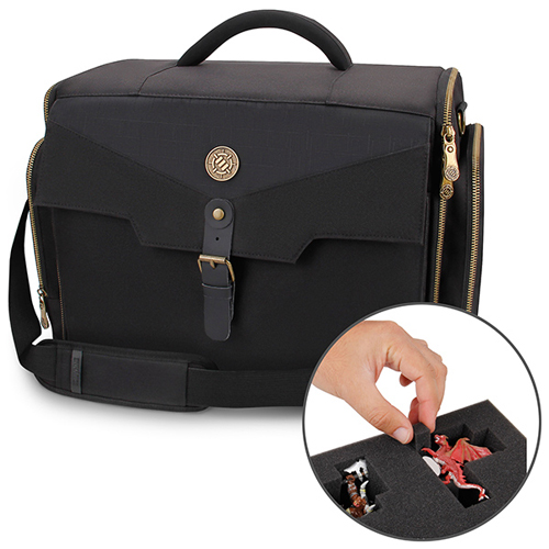 ENHANCE: Miniature Figure Travel Case - Black