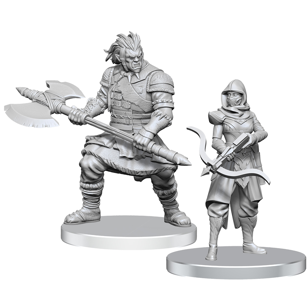 D&D Nolzur's Marvelous Unpainted Minis: W28 Assassin & Berserker