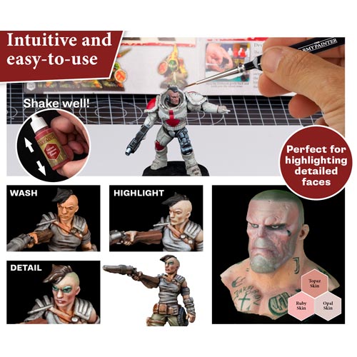 Warpaint: Skin Tones Paint Set