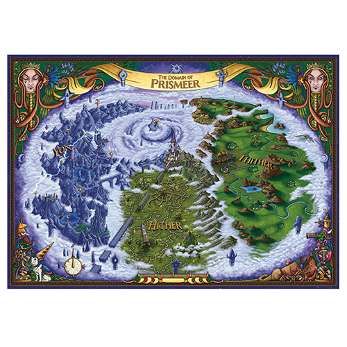 D&D 5E RPG: The Domain of Prismeer & The Witchlight Carnival Map (Clearance)