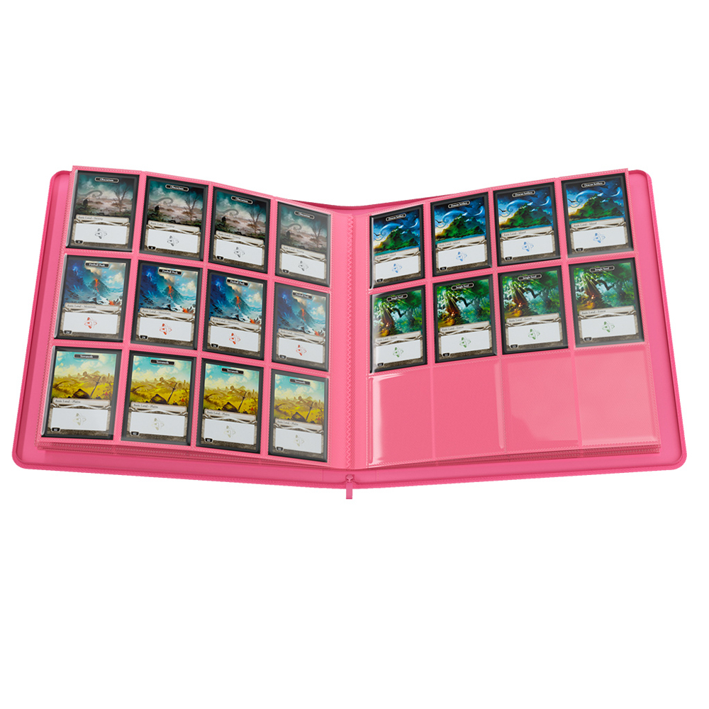 24-Pocket Zip-Up Album: Pink