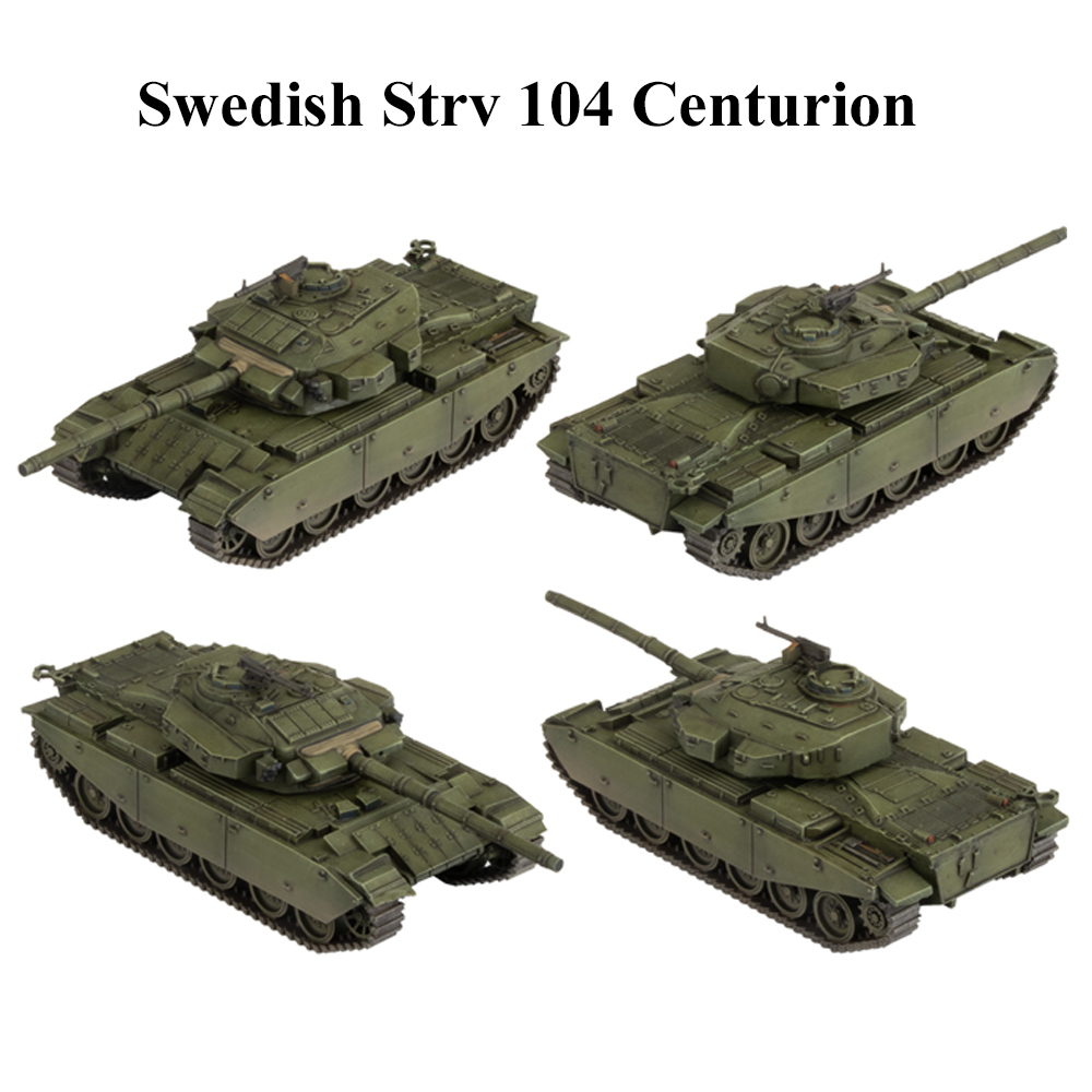 WWIII Team Yankee: Danish/Swedish - Centurion Tank Platoon