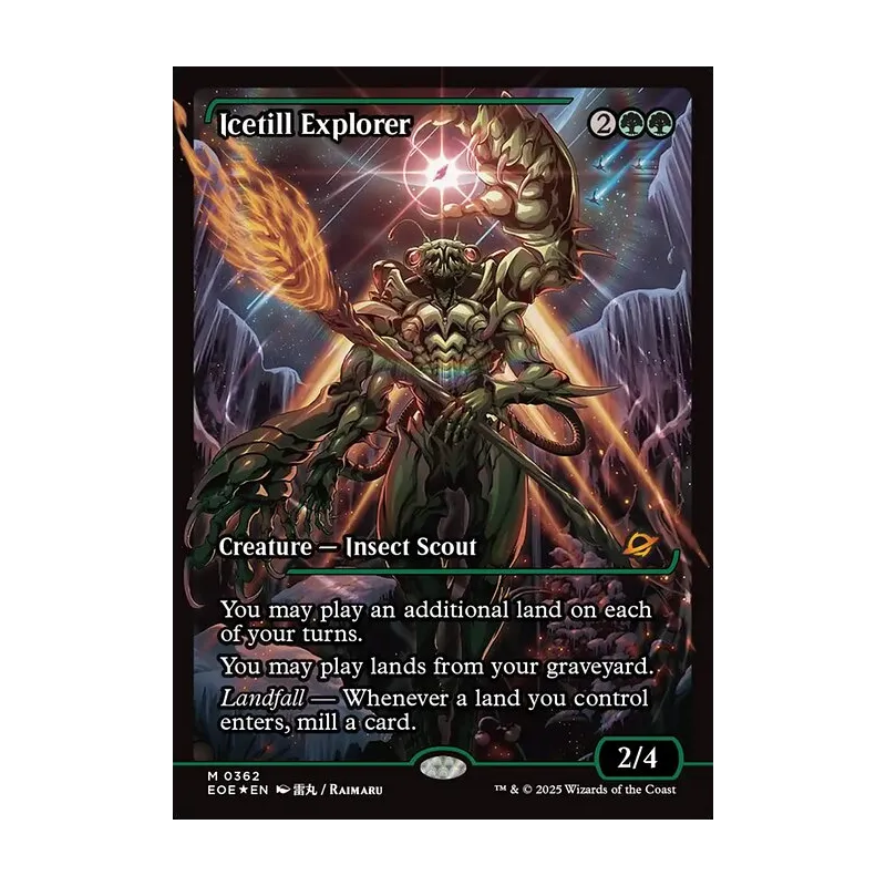 Icetill Explorer (Showcase) - Edge of Eternities (Foil Near Mint)