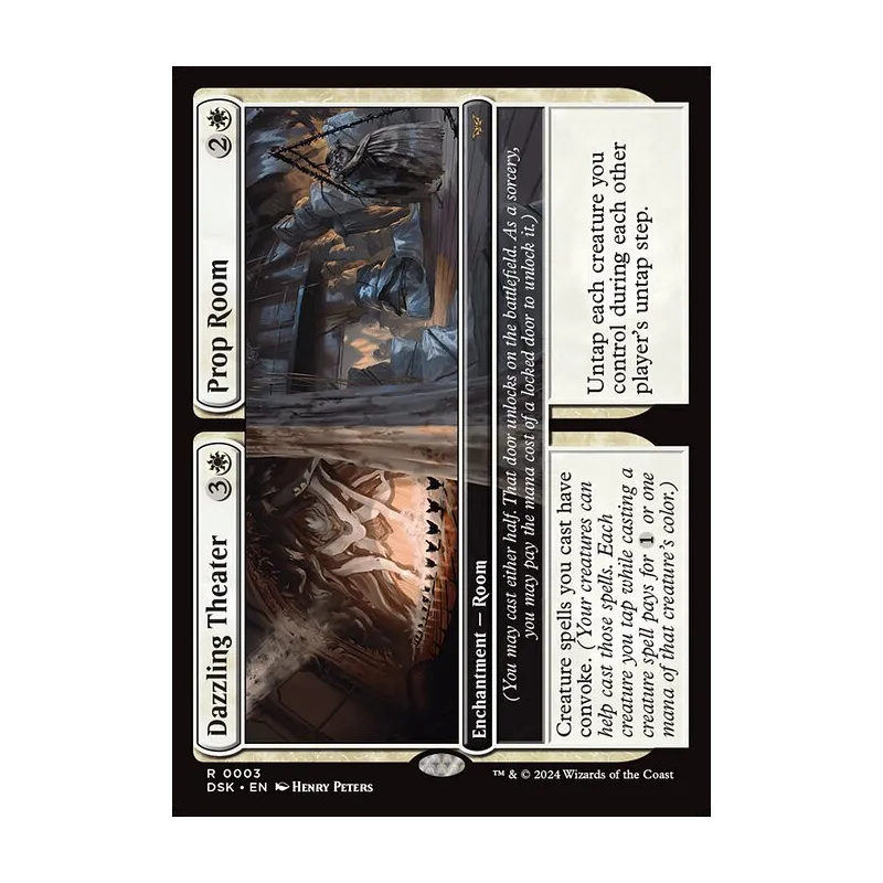 Dazzling Theater // Prop Room - Duskmourn: House of Horror (Foil Near Mint)